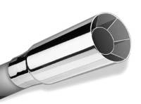 Borla - Borla 20104 Borla Universal Polished Tip Single Round Intercooled (inlet 2 1/2in. Outlet 2 1/2in) - Image 2
