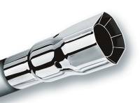 Borla 20112 Borla Universal Polished Tip Single Square Intercooled (inlet 2 1/4in. Outlet 2 1/2 x 2 3/4in) *NO R
