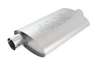 Borla 400477 Borla Universal Center/Offset Oval 2in Tubing 14in x 4.25in x 7.88in PRO-XS Notched Muffler