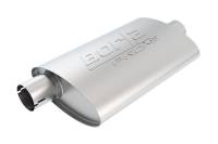 Borla 400481 Borla Universal Center/Offset Oval 2.5in In/Out 14in x 4.25in x 1.88in PRO-XS Muffler
