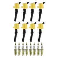 BDDP 811432 ACCEL Ignition Upgrade Kit- 1998-2008 Ford 4.6L/5.4L/6.8L 2-valve, yellow 8-pack