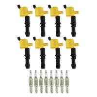 BDDP 811433 ACCEL Ignition Upgrade Kit- 2004-2008 Ford 4.6L/5.4L/6.8L 3-valve, yellow 8-pack