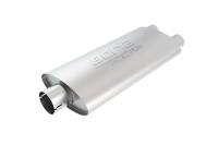Borla - Borla 400486 Borla Universal Center/Dual Oval 3in In/2.25in Out 19in x 4in x 9.5in Notched PRO-XS Muffler - Image 2