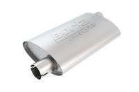 Borla - Borla 400489 Borla Universal Pro-XS Oval 2.25in Inlet / Outlet Offset Notched Muffler - Image 3