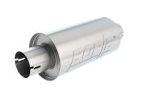 Borla 400497 Borla S-Type Muffler 2.5in Inlet/Outlet 5in Round x 10in w/Notch