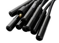 ACCEL - BDDP 9000CK Spark Plug Wire Set - Universal - 180 Deg Black Ceramic Boots - Image 2