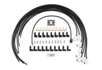 BDDP 9001C Spark Plug Wire Set - Universal - 90 Deg White Ceramic Boots - Fits select 1960-1972 Mercedes-Benz models