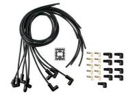 BDDP 9001CK Spark Plug Wire Set - Universal - 90 Deg Black Ceramic Boots