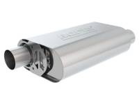 Borla - Borla 400853 Borla CrateMuffler BBC 396 2.5 inch Offset/Offset 14in x 4.35in x 9in Oval Muffler - Image 3