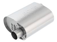 Borla 400857 Borla CrateMuffler Ford Coyote 2.5 inch Offset/Offset 12in x 6in x 10.34in S-Type Oval Muffler