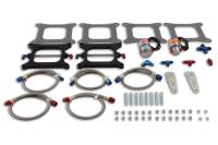 BHHV 02021NOS NOS Pro-Shot Fogger "Upgrade Kit" Cheater Nitrous System-Dual 4150 Holley Flange