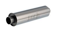 Borla 401624 Borla Universal Muffler 6.75 X 24.00in LG. X 3.53 I.D. w/Nipples, Un-notched , OAL 29.00in
