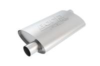 Borla 40353 Borla Universal Pro-XS 3in Inlet//Outlet Offset/Offset 14x9 1/2 x 4 Muffler