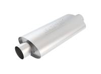 Borla 40944 Borla XR-1 Racing Sportsman 3 inch Outlet / 3 inch Inlet Oval Muffler