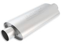 Borla 40946 Borla XR-1 Racing Sportsman 3.5in. Outlet / 3.5in Inlet Oval Muffler - 5in Diameter x 15in Length