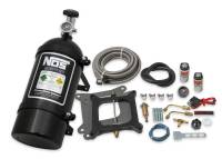 BHHV 05101BNOS NOS Super Powershot Wet Nitrous System for 4150 4-barrel Carburetor - Black