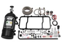 BHHV 05500BNOS NOS Dry Nitrous Plate System for Holley LS Hi Ram Intake Manifold - Black