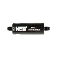 BHHV 15555NOS NOS In-Line Hi-Flow Nitrous Filter, 4AN - Black