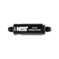 BHHV 15556NOS NOS In-Line Hi-Flow Nitrous Filter, 6AN - Black