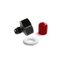BHHV 16226NOS NOS Black T7075 aluminum 6AN-660 Bottle Nut Adapter