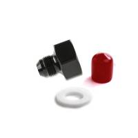 BHHV 16233NOS NOS Black T7075 aluminum 8AN-660 Bottle Nut Adapter