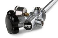 NOS - BHHV 16340ABNOS NOS 15lb & 20lb Bottle Super Hi-Flow Valve Assembly w/Siphon Tube & Black Gauge - Image 2
