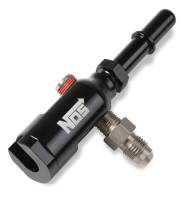 BHHV 17002NOS NOS Late Model Billet Fuel Line Adapter - Fits 3/8" Fuel Rail