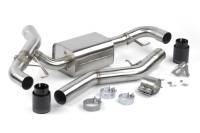 GFBV D660-0091-BLK Dinan Valved Axle-Back Exhaust - 2019-2024 BMW 330i/430i - Fits select 2019-2026 BMW models