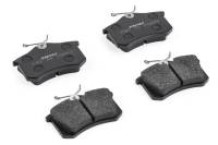 HJQF BRK00043 APR Brake Pads (Set of 4) - Rear - Fits select 1993-2026 Volkswagen, Audi applications