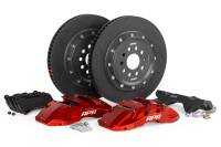 HJQF BRK00060 APR 370x34mm 6-Piston Big Brake Kit - Front - Red - (MQB/MQBEVO 312mm) - Fits select 2015-2026 Volkswagen, Audi applications