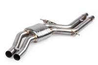 HJQF CBK0023 APR Catback Exhaust System Center Muffler - S6/S7/RS6/RS7 (C7)