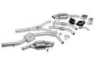 HJQF CBK0037 APR Catback Exhaust System - RS4 / RS5 (B9) - Fits 2018-2025 Audi RS5, RS5 Sportback