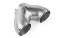 HJQF EXH0171 APR Cast Stainless Steel Y Splitter - 70mm (2.75") to Dual 63.5mm (2.5")