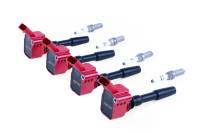HJQF KT100025 APR Ignition Coil & Spark Plug Kit (2.0T EA888.3, EA888.4 4-cylinder engines) - Fits select 2013-2026 Volkswagen, Audi applications