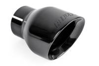APR - HJQF TPK0003 APR Double-Walled 4" Slash-Cut Tips (Polished Diamond Black) - Set of 2 - Image 2
