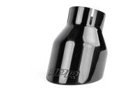 APR - HJQF TPK0003 APR Double-Walled 4" Slash-Cut Tips (Polished Diamond Black) - Set of 2 - Image 3