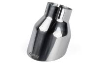 APR - HJQF TPK0004 APR Single-Walled 4" Slash-Cut Tips (Polished Silver) - Set of 2 - Image 4