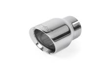 APR - HJQF TPK0006 APR Double-Walled 3.5" Slash-Cut Tips (Polished Silver) - Set of 2 - Image 2