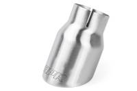 APR - HJQF TPK0007 APR Double-Walled 3.5" Slash-Cut Tips (Brushed Silver) - Set of 2 - Image 3