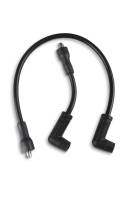 ACCEL 172072K Custom Race Wire - Select Sportster, Softail and Dyna Models - 8.8mm -; Stainless Steel Core - Black