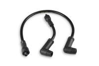 ACCEL - ACCEL 172072K Custom Race Wire - Select Sportster, Softail and Dyna Models - 8.8mm -; Stainless Steel Core - Black - Image 3