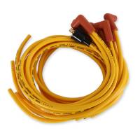 ACCEL 4039 SuperStock 4000 Series V8 Wires, Copper Core, 8mm Yellow w/90° Orange Boots