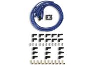 ACCEL - ACCEL 4040B Spark Plug Wire Set- 8mm - Blue Wire with Blue Straight Boots - Image 2