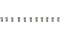 ACCEL - ACCEL 4040B Spark Plug Wire Set- 8mm - Blue Wire with Blue Straight Boots - Image 5