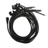 ACCEL 5041K Spark Plug Wire Set - 8mm - Universal - Black Wire with Black 90 Deg Boots