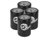 aFe 44-LF001-MB aFe ProGuard D2 Fluid Filters Oil for 01-17 GM Diesel Trucks V8-6.6L (4 Pack)