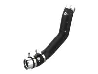 aFe 46-20709-B aFe 2024 GM Diesel Trucks V8 6.6L L5P BladeRunner 3.5in Aluminum Cold Charge Pipe - Black