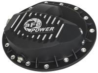 aFe 46-70372 aFe Power Pro Series Rear Differential Cover Black w/ Machined Fins 99-13 GM Trucks (GM 9.5-14)
