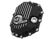 aFe 46-71050B AFE Power 11-18 GM 2500-3500 AAM 9.25 Axle Front Differential Cover Black Machined Street Series