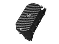 aFe 46-71380B aFe 20-25 GM Diesel V8-6.6L L5P Transmission Pan w/ Machined Fins - Black